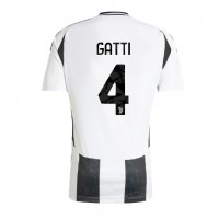 Dres Juventus Federico Gatti #4 Domaci 2024-25 Kratak Rukav